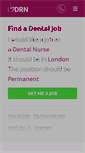 Mobile Screenshot of dentalrecruitnetwork.co.uk